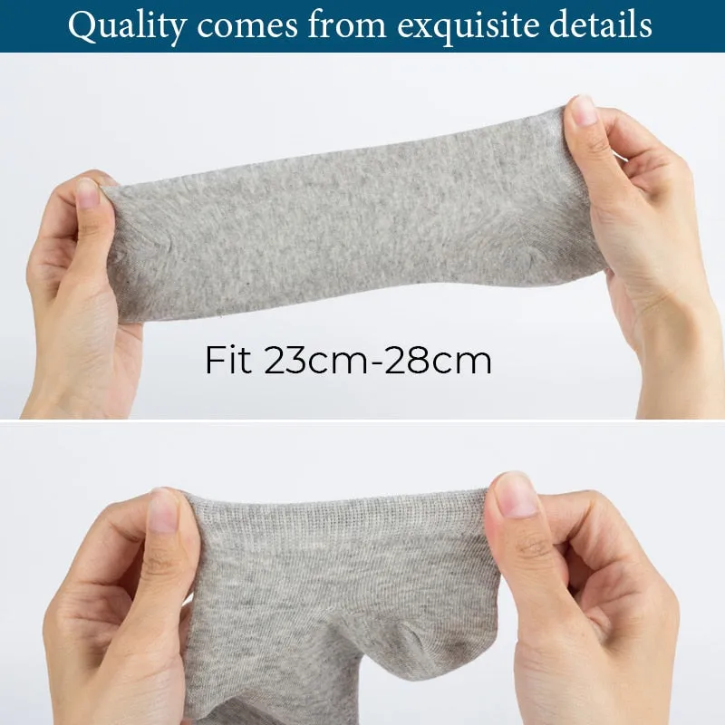 100% Cotton Socks - Summer Thin Breathable Socks Antibacterial