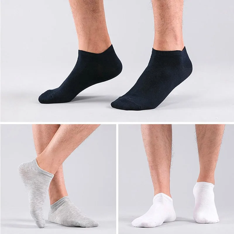 100% Cotton Socks - Summer Thin Breathable Socks Antibacterial