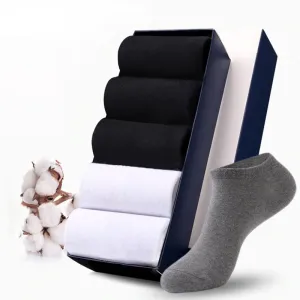 100% Cotton Socks - Summer Thin Breathable Socks Antibacterial