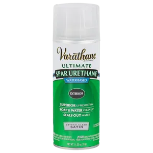 11.25 OZ Ultimate Spar Urethane Water Based Spray - Clear Satin