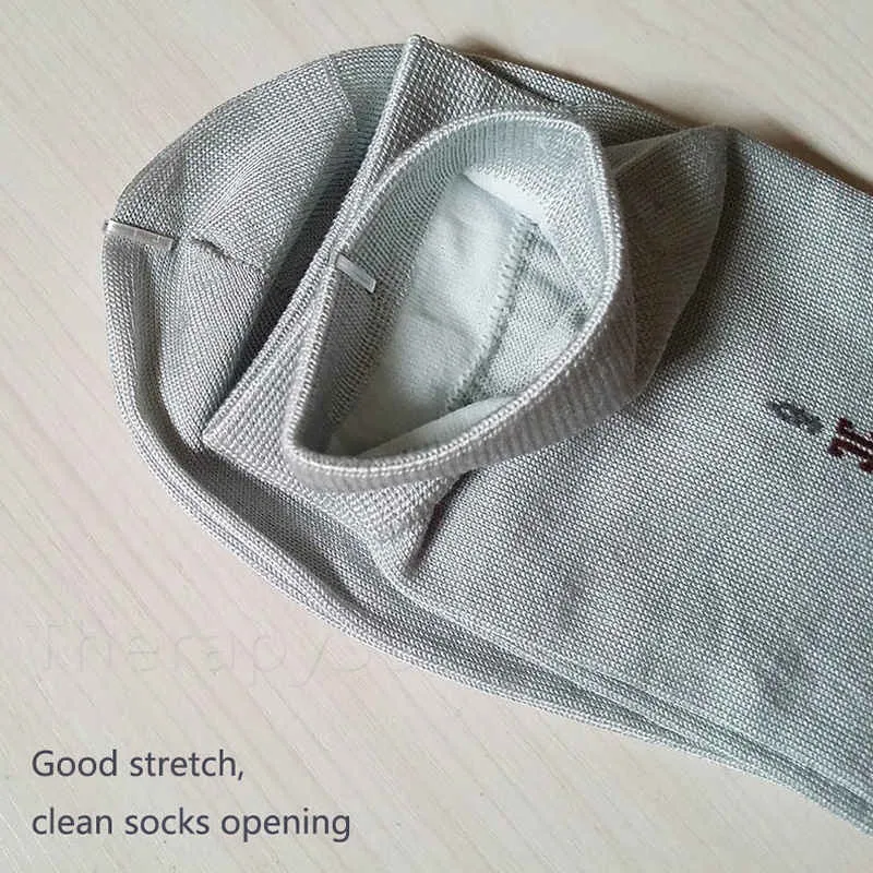 6 Pair Genuine Silk Ankle Socks  for Men