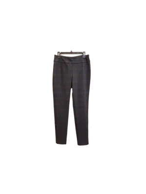 67924 Black/Navy Checker Full Length Pant