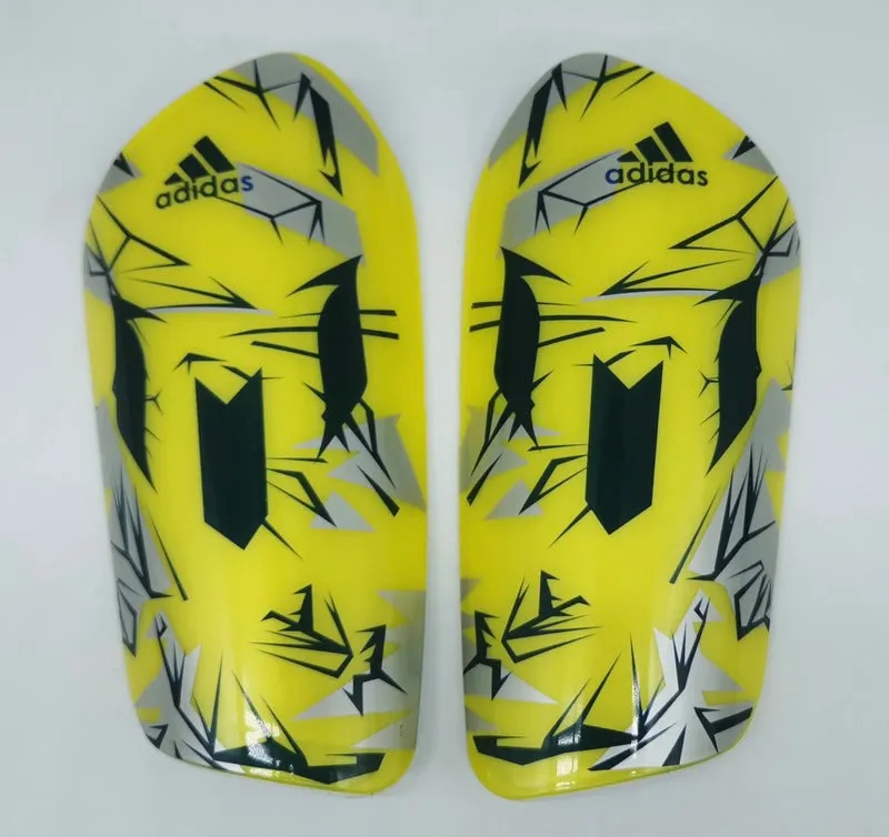 A3 adidas shin guards yellow