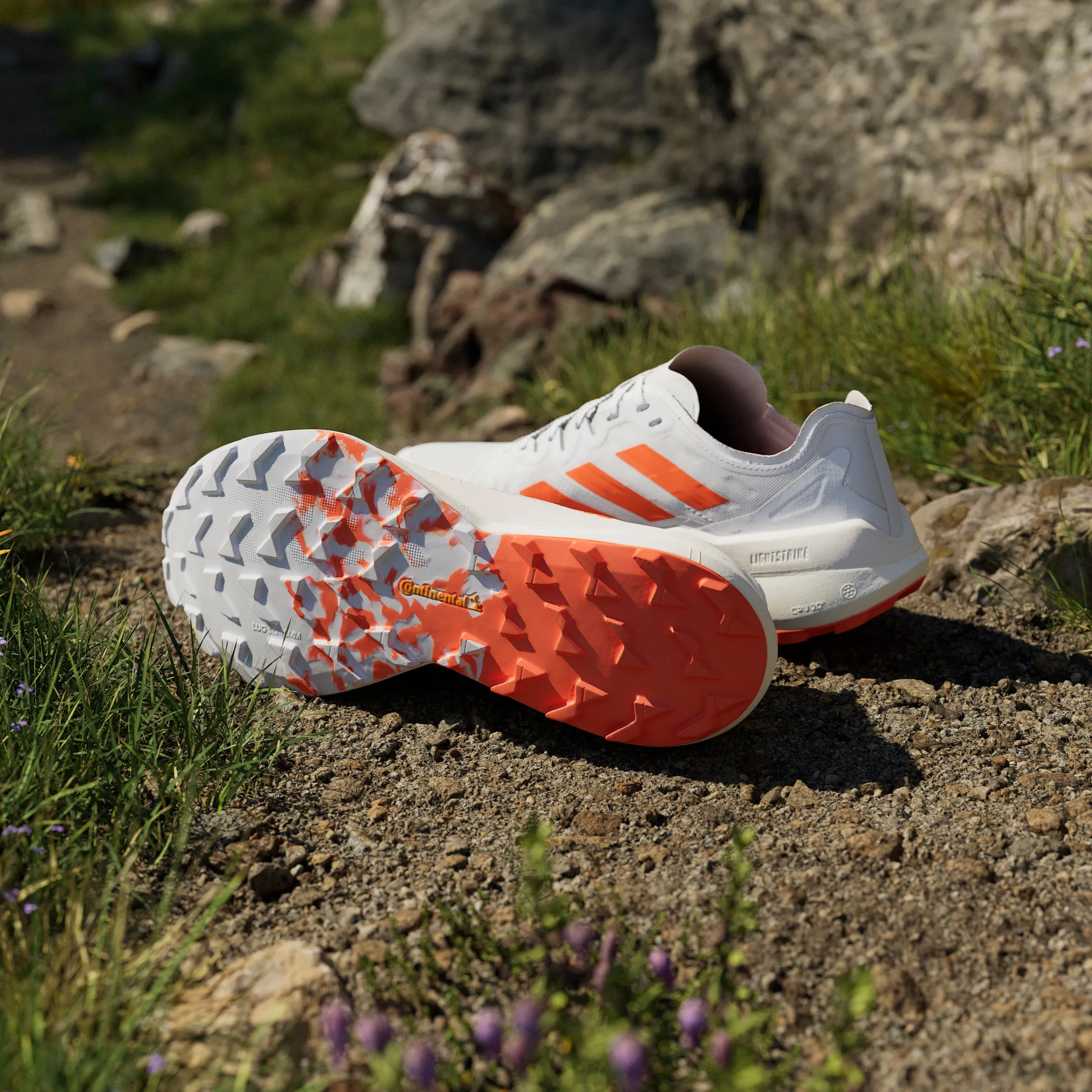 adidas Terrex Agravic Speed | Dash Grey / Impact Orange / Cloud White | Mens