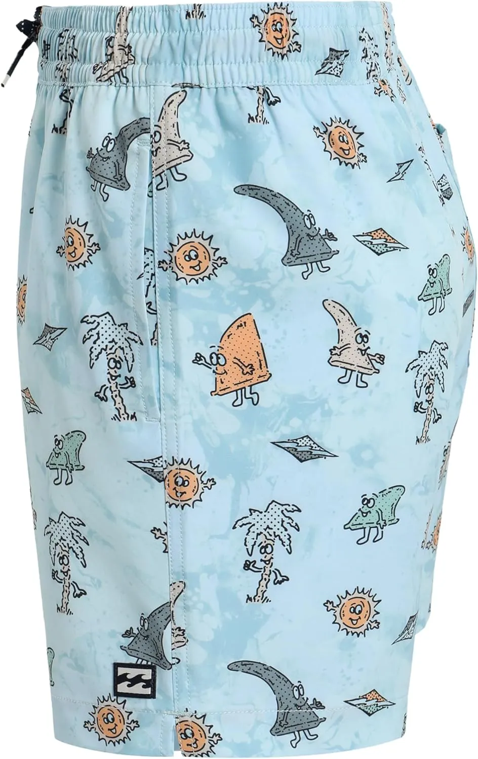 Billabong Boys' Layback 4-Way Stretch Swim Trunks with UPF 50  Sun Protection, Quick Dry Bathing Suit