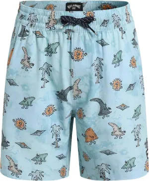 Billabong Boys' Layback 4-Way Stretch Swim Trunks with UPF 50  Sun Protection, Quick Dry Bathing Suit