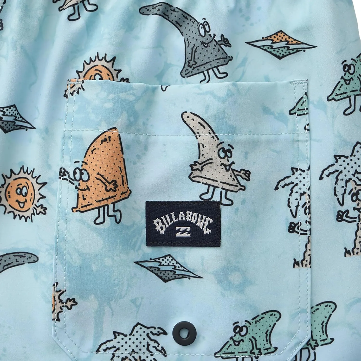 Billabong Boys' Layback 4-Way Stretch Swim Trunks with UPF 50  Sun Protection, Quick Dry Bathing Suit