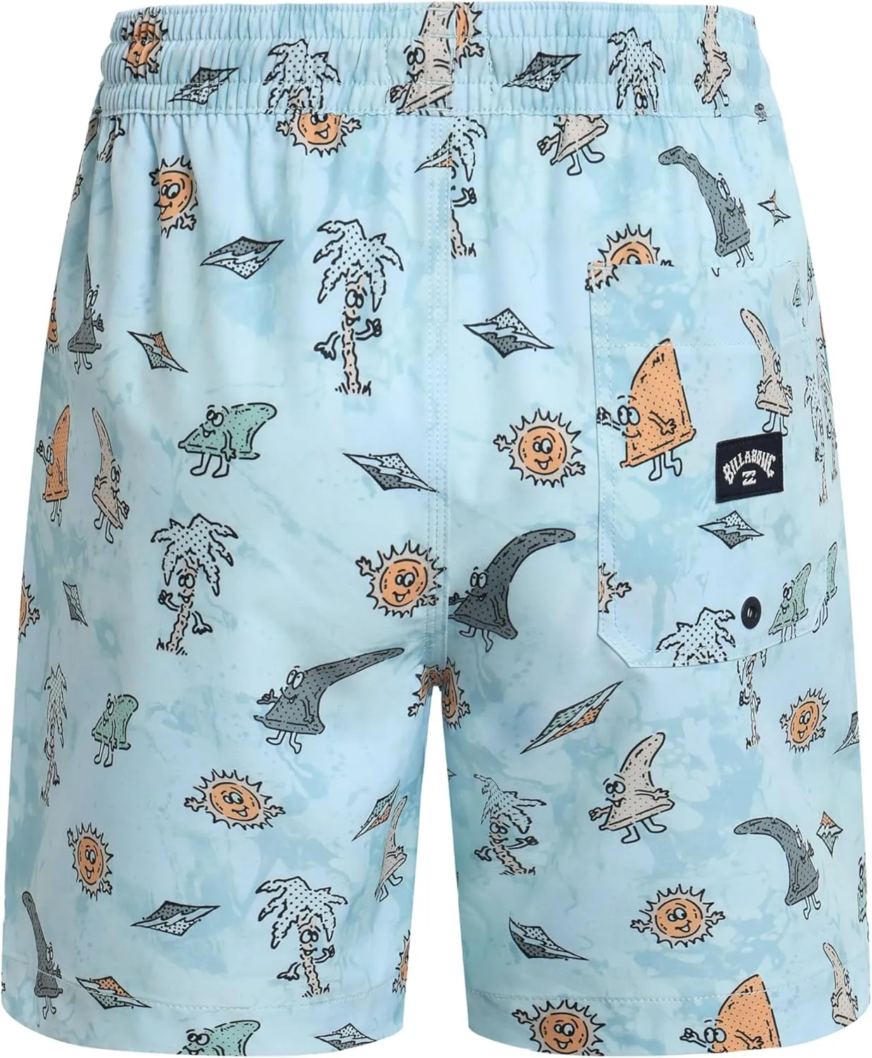 Billabong Boys' Layback 4-Way Stretch Swim Trunks with UPF 50  Sun Protection, Quick Dry Bathing Suit