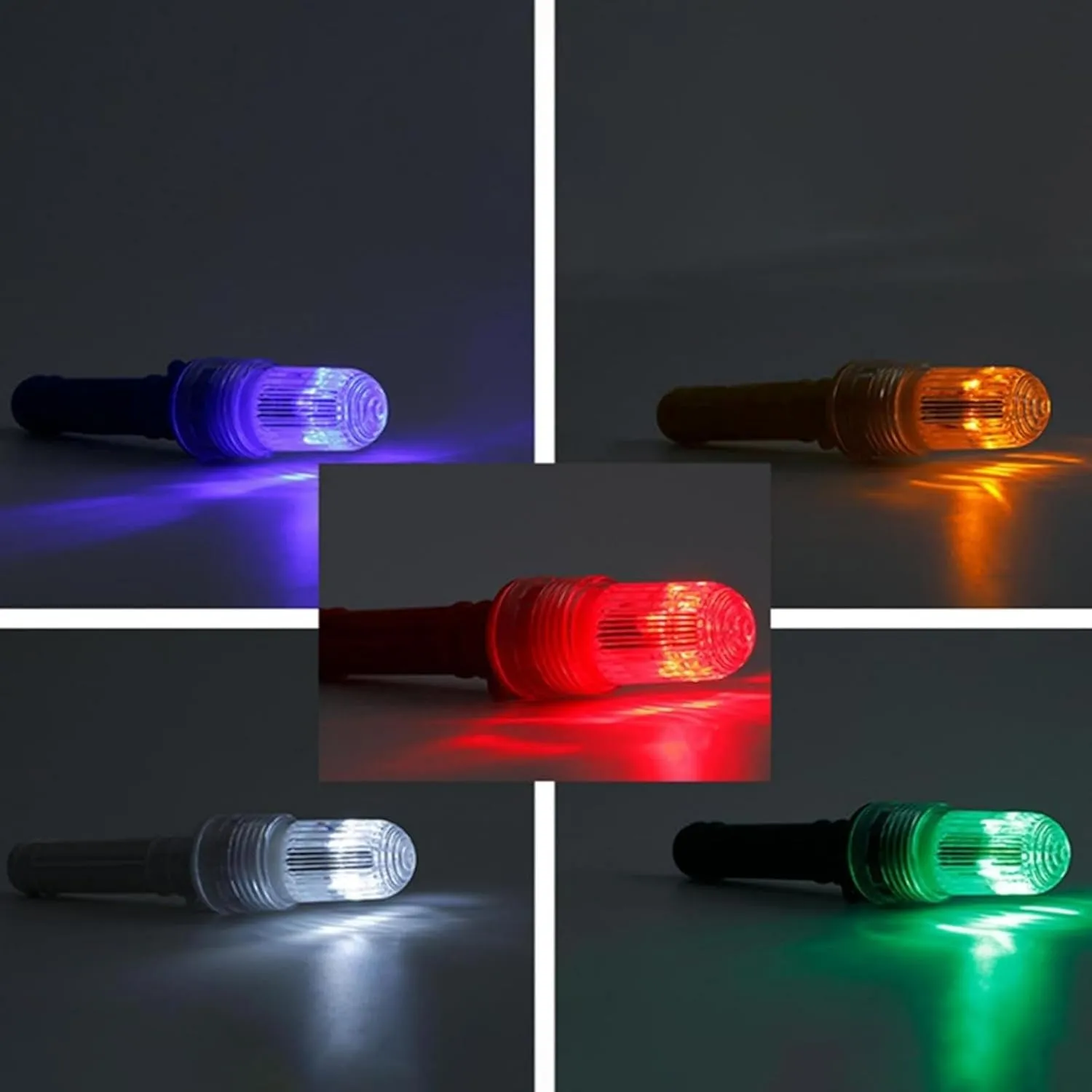 Boat FlaresWaterproof Emergency Signals for Fishing Nets,Buoys, Boats & Life Rafts, Durable Flares for Storm,Fog & Night with Smart LED and Intelligent Light Control (Blue)