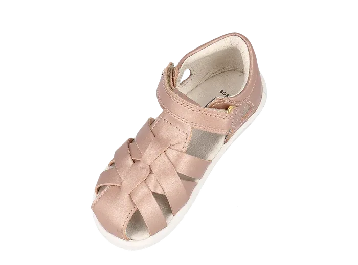 Bobux I Walk Tropicana II Sandal (Rose Gold)