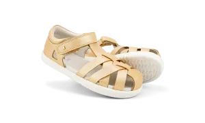 Bobux Kid   Tropicana II Sandal (Pale Gold)
