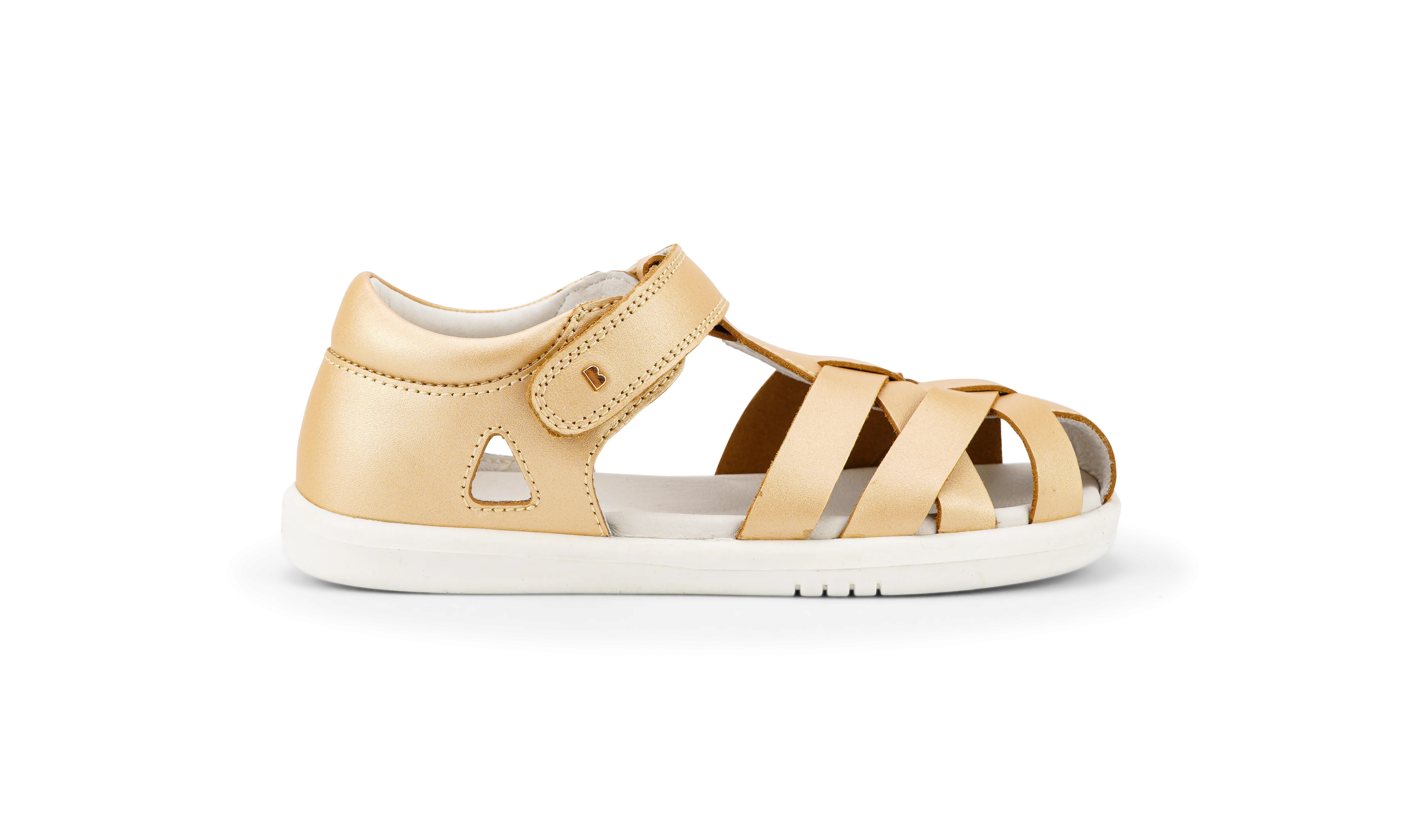 Bobux Kid   Tropicana II Sandal (Pale Gold)