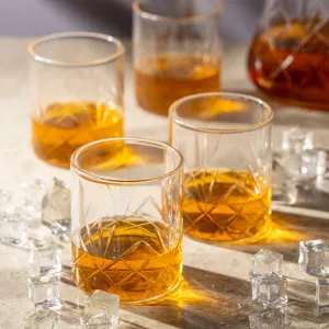 Borosil Krystalia Whiskey Glass, Set of 6