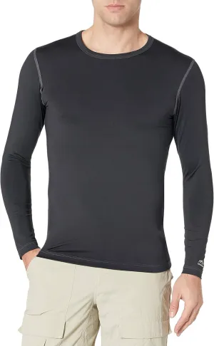 ColdPruf Men's Premium Performance Crewneck Base Layer, Long Sleeve Sun Protection Shirt and Thermal Shirt