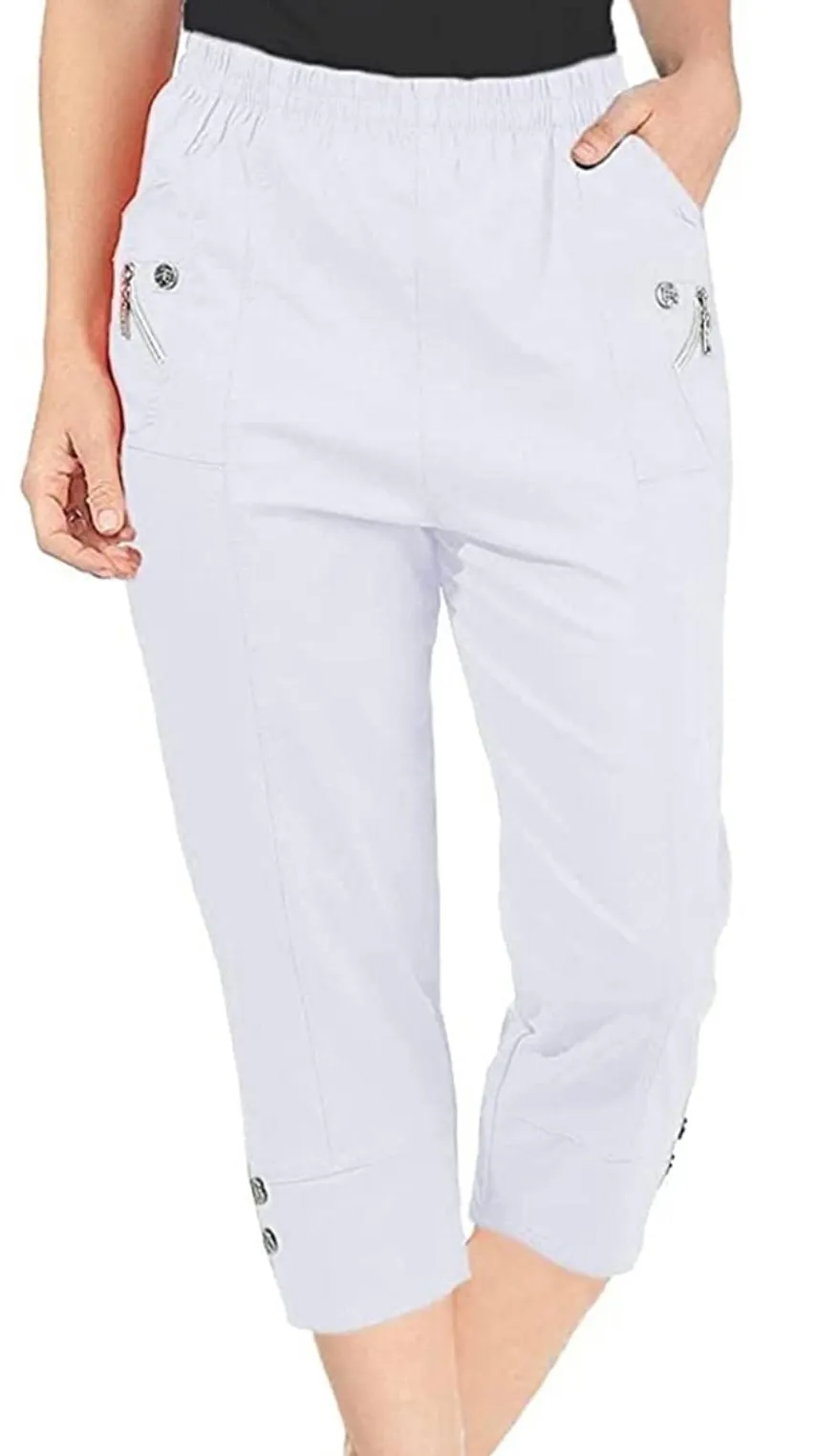 Cropped Stretch Trouser