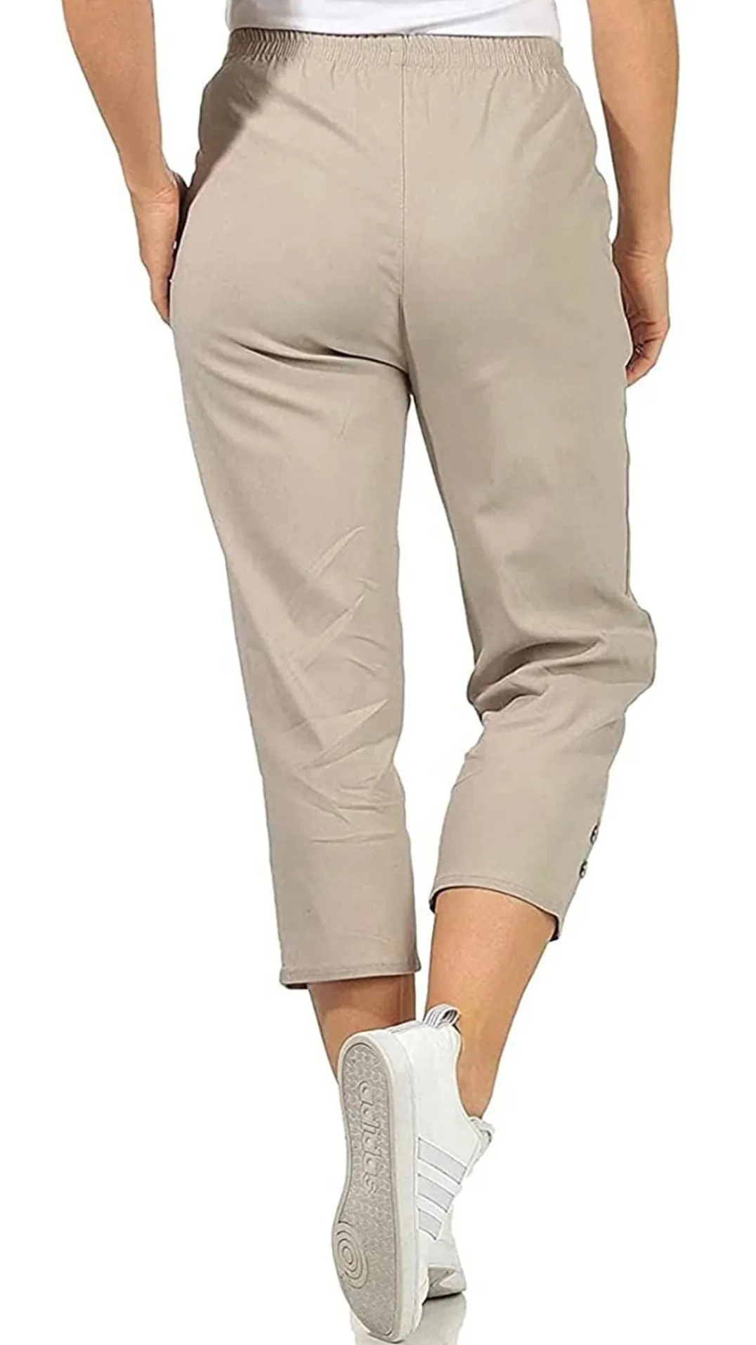 Cropped Stretch Trouser