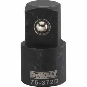 DeWalt® DWMT75372OSP Impact Adapter, 1/2" Drive x 3/4" Drive