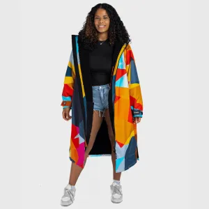 dryrobe Advance Long Sleeve Changing Robe - Abstract Limited Edition