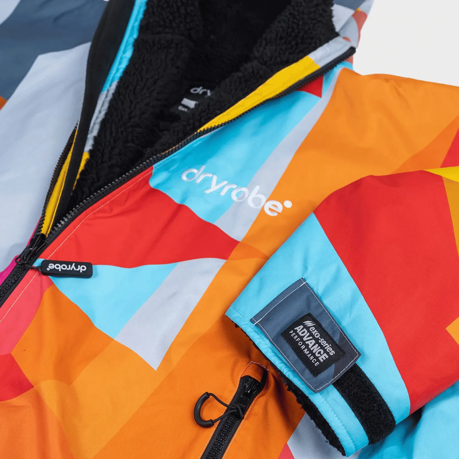 dryrobe Advance Long Sleeve Changing Robe - Abstract Limited Edition