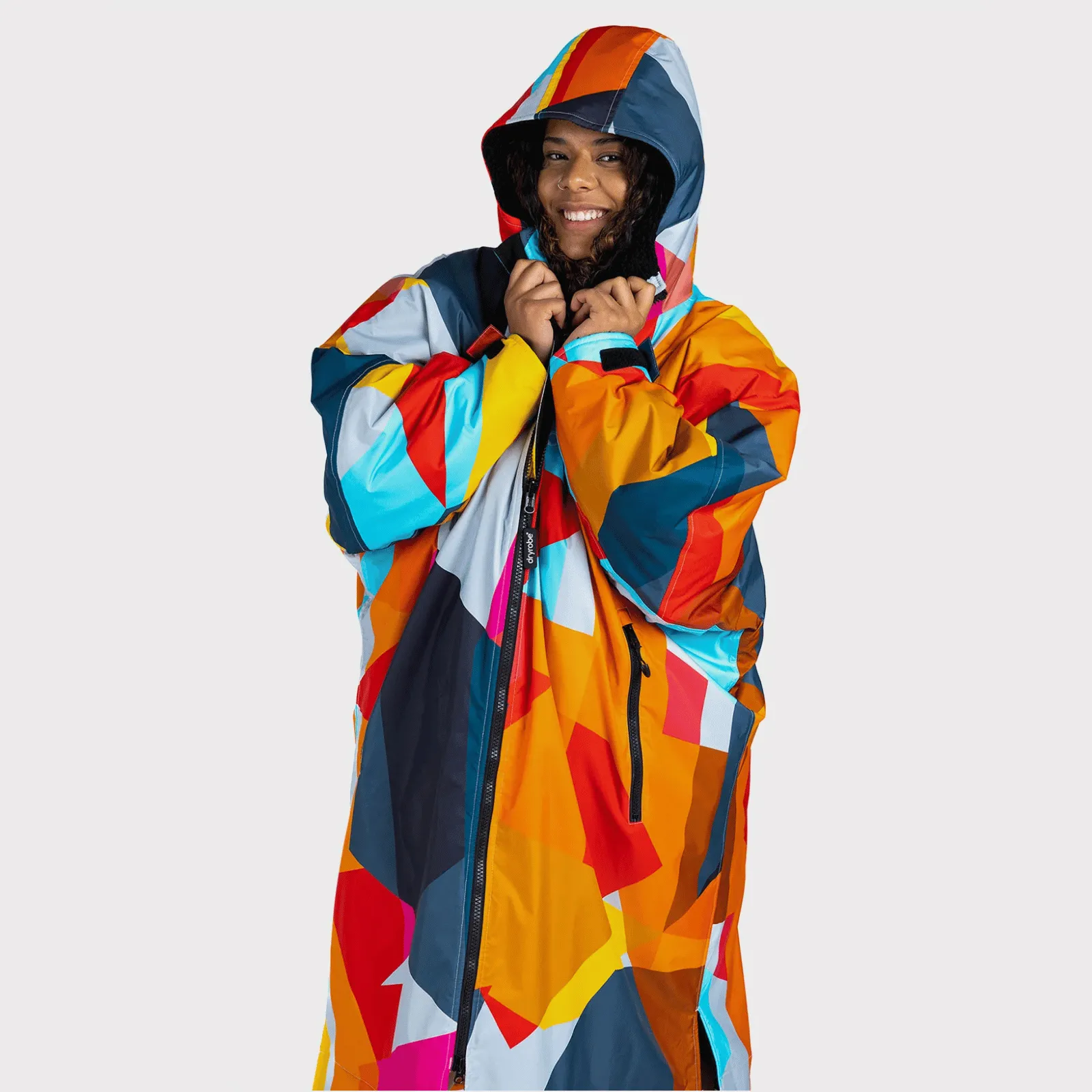 dryrobe Advance Long Sleeve Changing Robe - Abstract Limited Edition