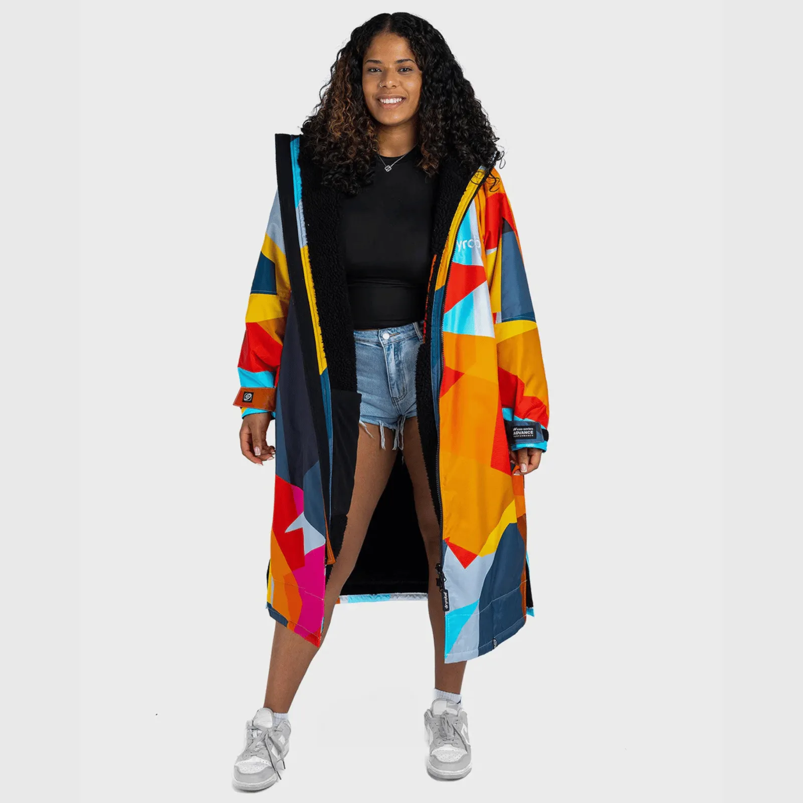 dryrobe Advance Long Sleeve Changing Robe - Abstract Limited Edition