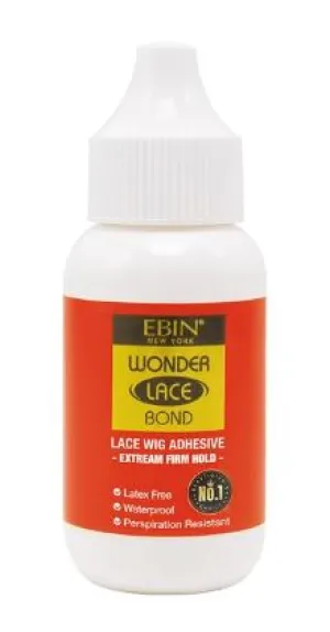 EBIN WONDER LACE BOND EXTREME FIRM HOLD LACE WIG ADHESIVE 35ML