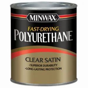 Fast-Drying Polyurethane Finish QUART - SATIN - CLEAR