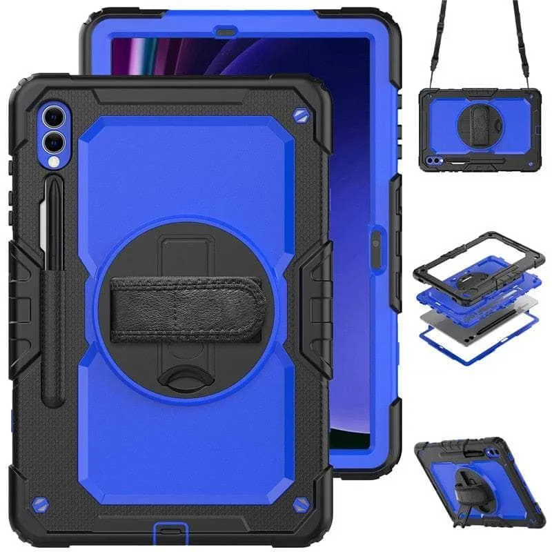 Galaxy Tab S9 Plus Shockproof Shoulder Strap Case