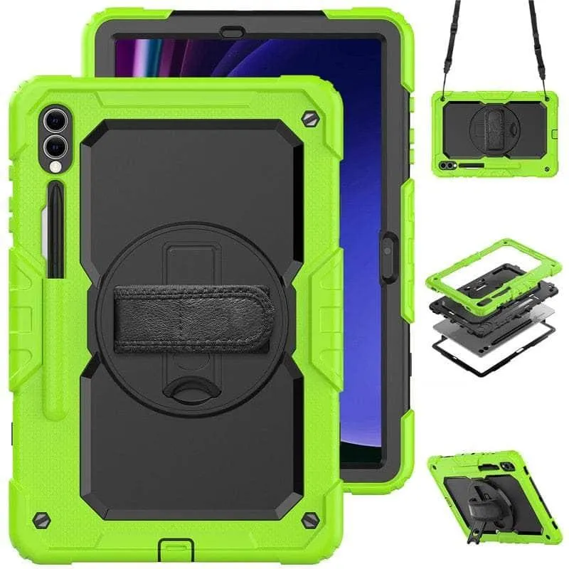 Galaxy Tab S9 Plus Shockproof Shoulder Strap Case