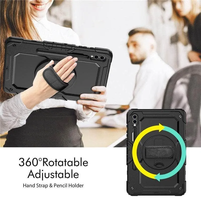 Galaxy Tab S9 Plus Shockproof Shoulder Strap Case