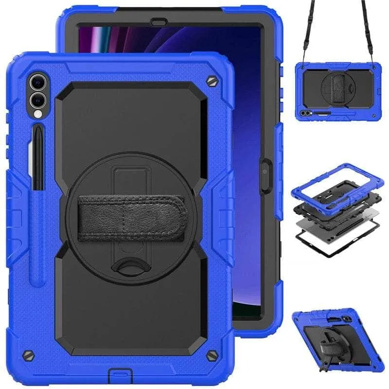 Galaxy Tab S9 Plus Shockproof Shoulder Strap Case