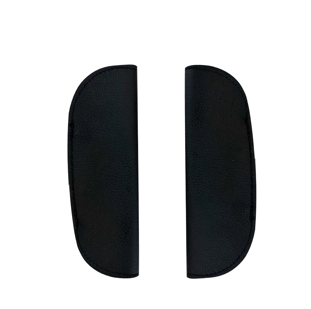harness shoulder pads (pair) for luxury collection - black