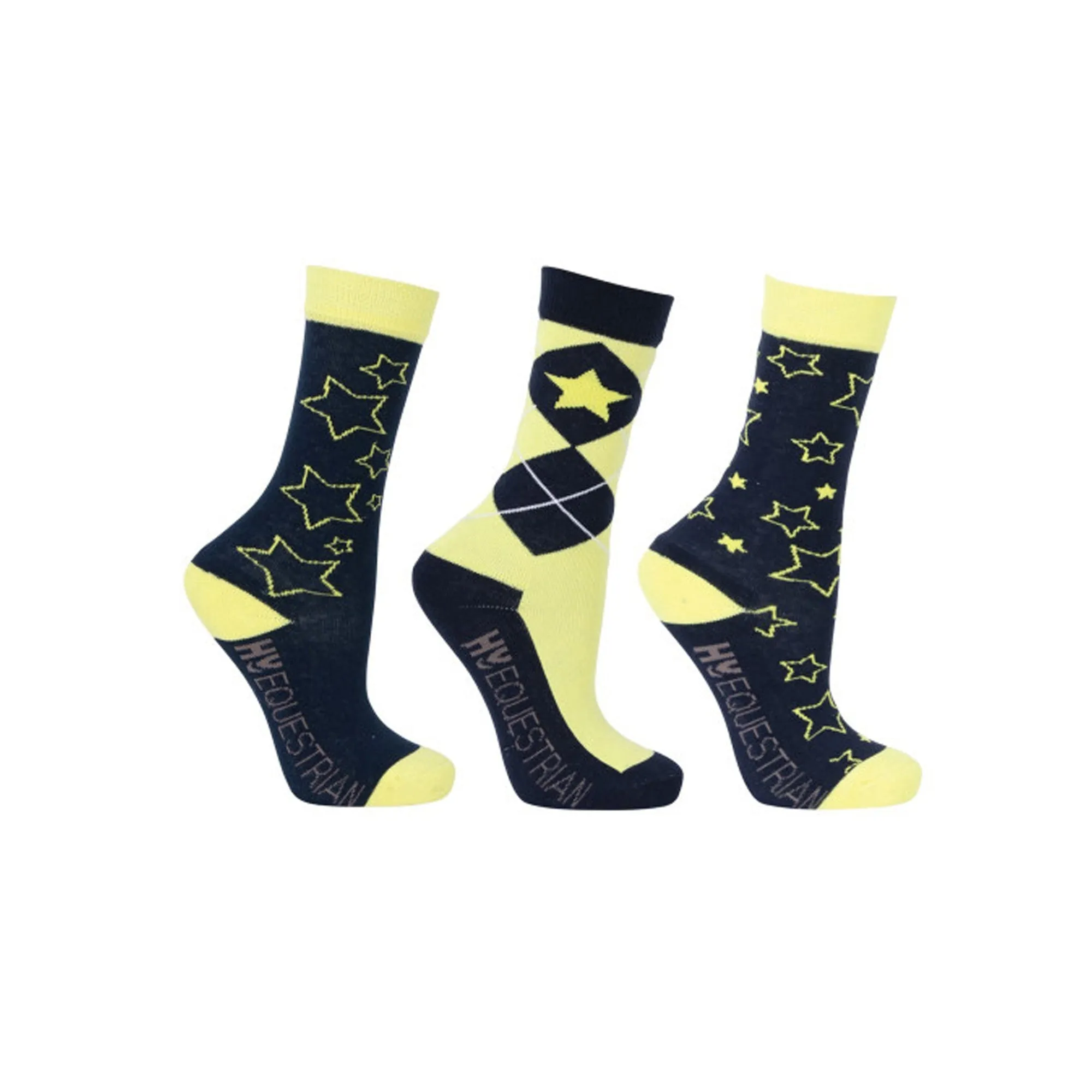 Hy Childrens Stella Socks Pack Of 3