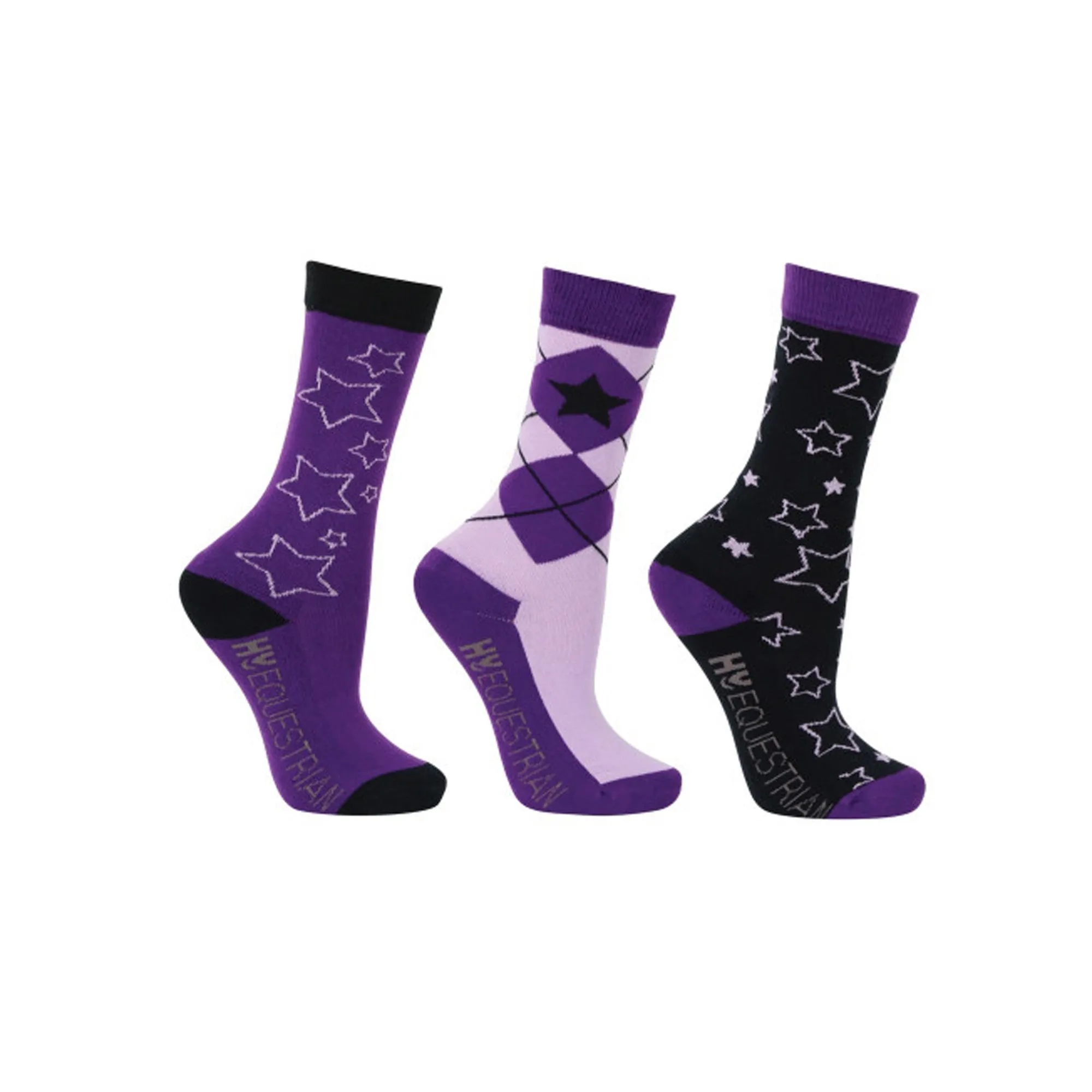 Hy Childrens Stella Socks Pack Of 3