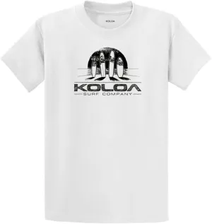 Koloa Surf Men's Surfboards at Sunset Heavyweight Tees in Regular, Big & Tall