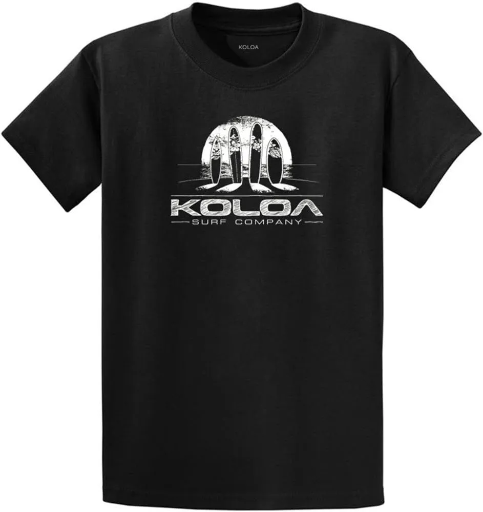 Koloa Surf Men's Surfboards at Sunset Heavyweight Tees in Regular, Big & Tall