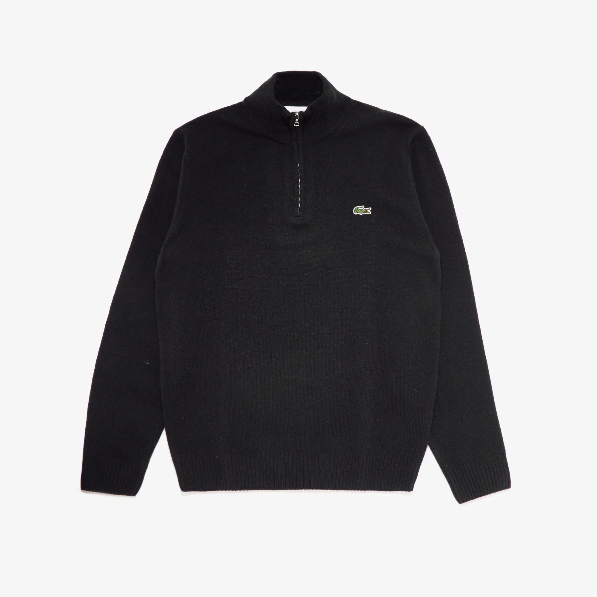 Lacoste Men's Wool Trucker Sweater Black AH1953 031
