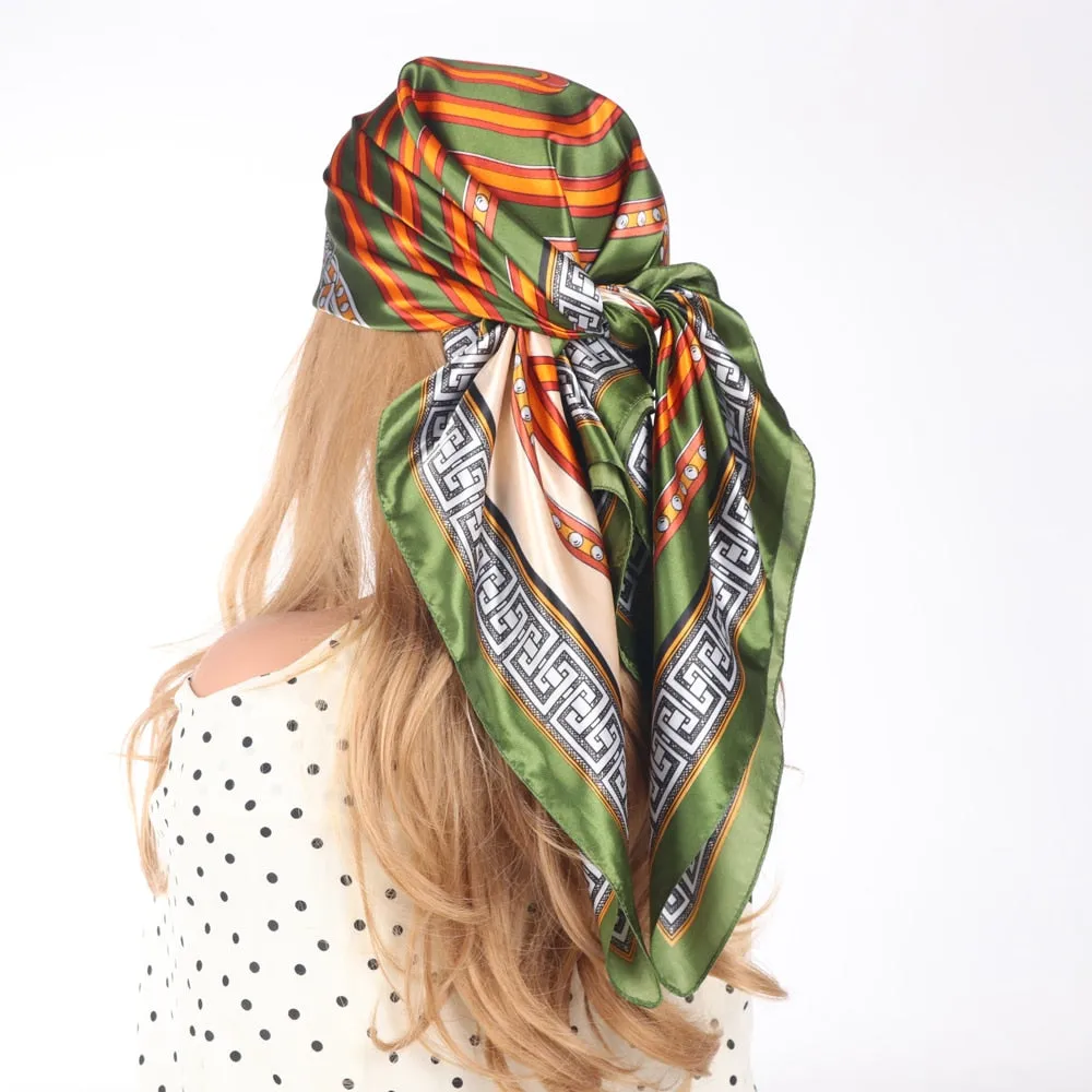Lady Glams Silk Scarf Collection - For Four Seasons