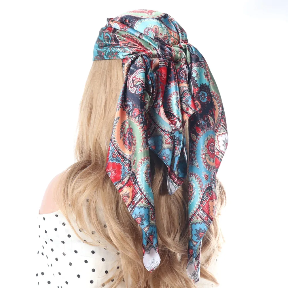 Lady Glams Silk Scarf Collection - For Four Seasons