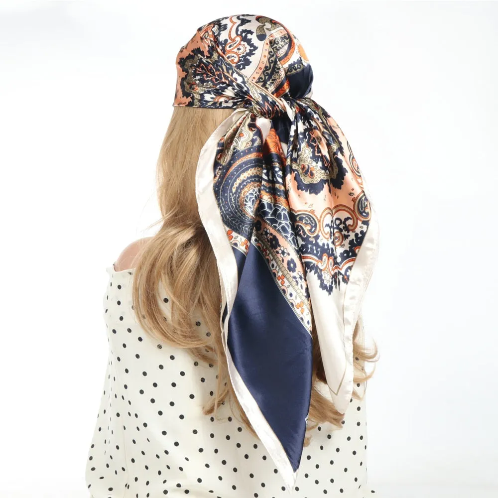 Lady Glams Silk Scarf Collection - For Four Seasons