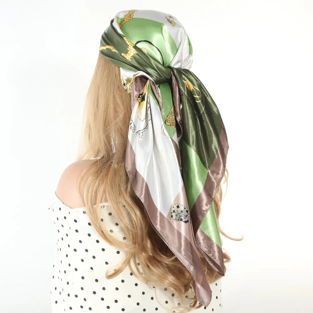 Lady Glams Silk Scarf Collection - For Four Seasons