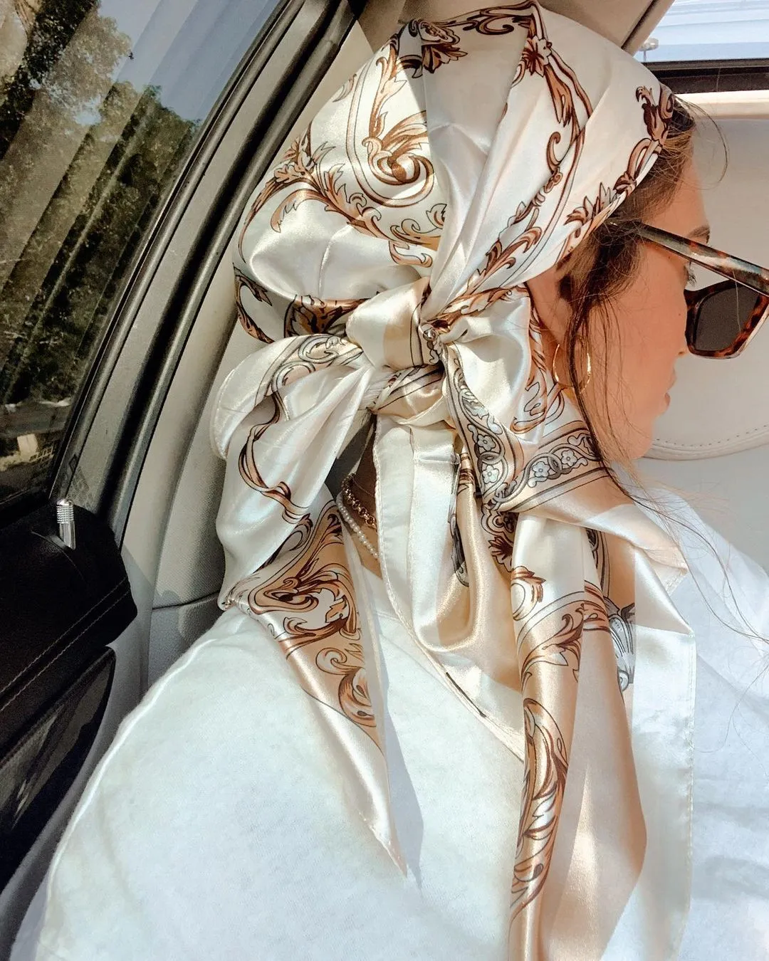 Lady Glams Silk Scarf Collection - For Four Seasons