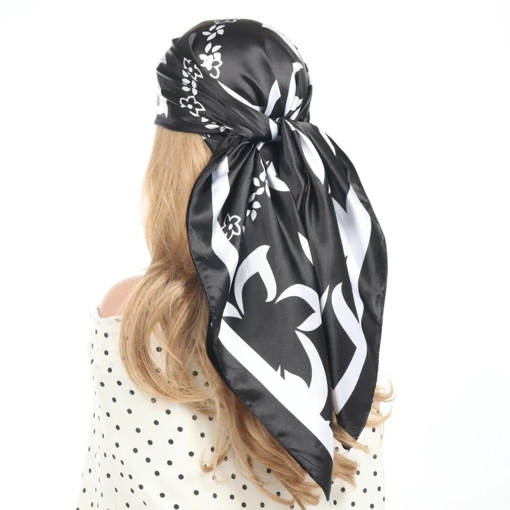 Lady Glams Silk Scarf Collection - For Four Seasons