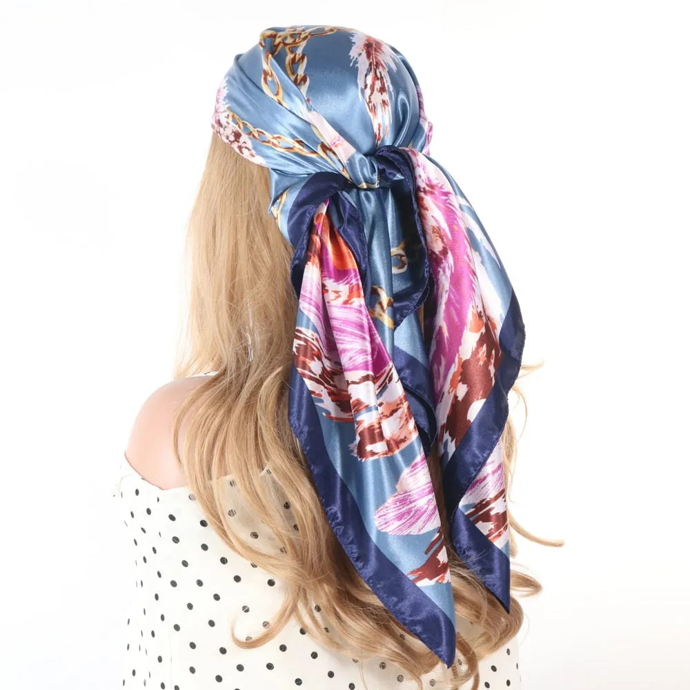 Lady Glams Silk Scarf Collection - For Four Seasons