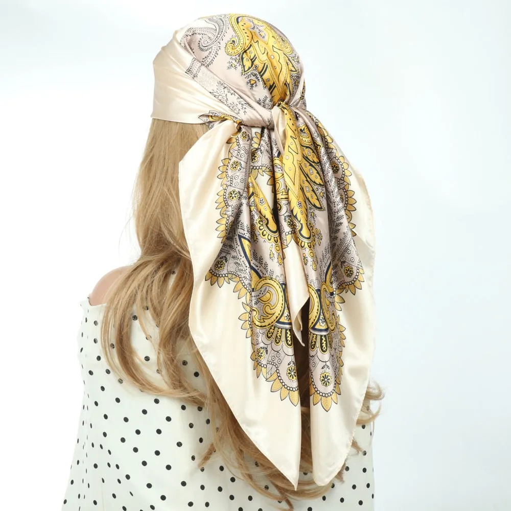 Lady Glams Silk Scarf Collection - For Four Seasons