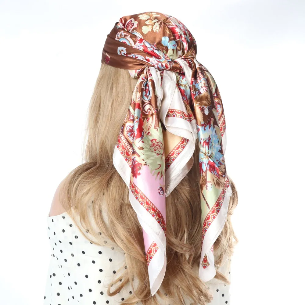 Lady Glams Silk Scarf Collection - For Four Seasons
