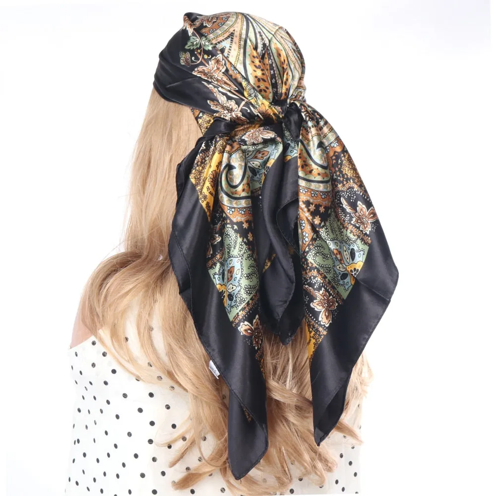 Lady Glams Silk Scarf Collection - For Four Seasons