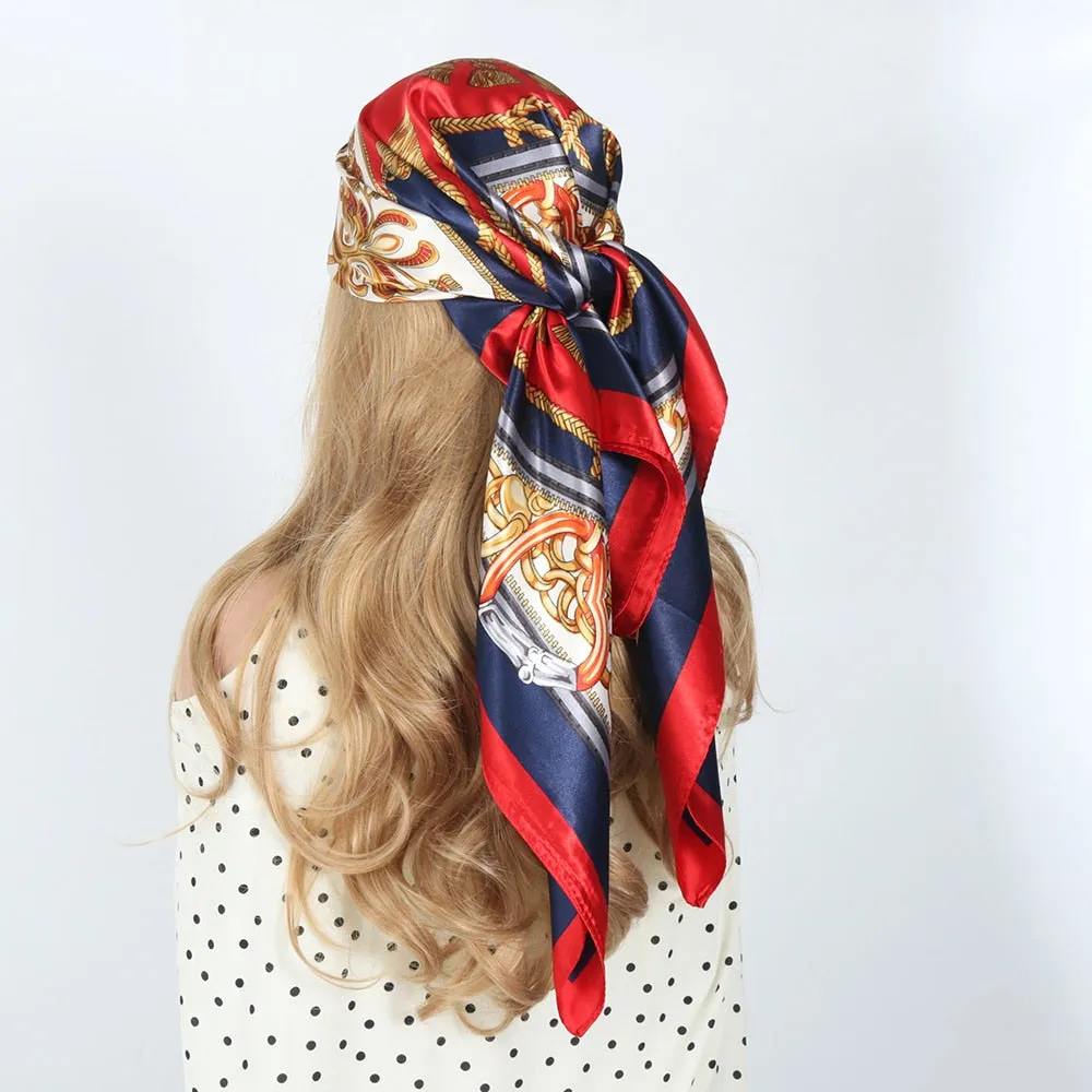 Lady Glams Silk Scarf Collection - For Four Seasons