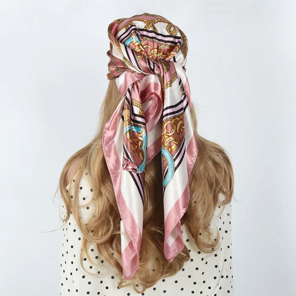 Lady Glams Silk Scarf Collection - For Four Seasons