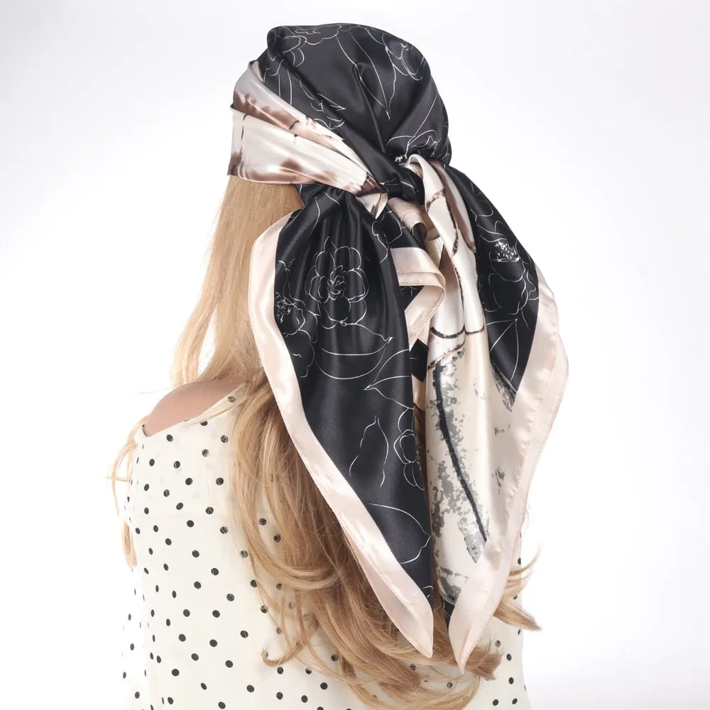 Lady Glams Silk Scarf Collection - For Four Seasons